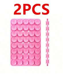 1pc Silicone Suction Cup Phone Holder, Hands-Free Phone Stand, Suitable For Any Smartphone, Great For Selfie And Video Shooting, Ideal Gift For Valentine's Day And Holidays, Essential For Airplane Travel