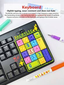 14 Sets Of 12 Colors Acrylic Paint Markers, 168 Colors Total | Bullet Tip For Precise Lines | High Coverage, Large Ink Capacity | Essential For Art, Crafts, Journaling, Back To School Gift