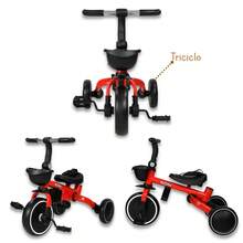 Kids Tricycles - Red - View 6