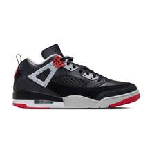Men's Jordan Spizike Low Black/Gym Red-Wolf Grey-White (FQ1759 009) - 黑色 - 查看 1
