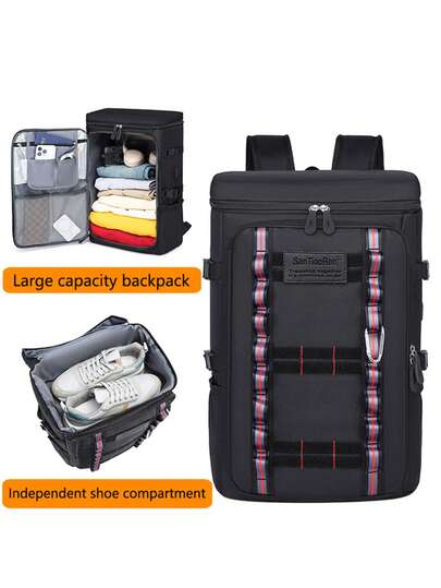  Large Capacity Outdoor Multifunctional Backpack, Hiking Backpack With Multiple Pockets, Commuter Bag