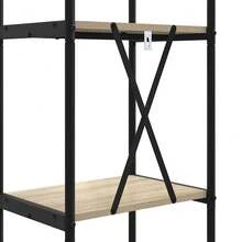 vidaXL Étagère Chêne Sonoma 40 x 30 x 109 cm Bois d'ingénierie - Tabac - Voir 9
