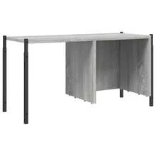vidaXL Bibliothèque sonoma gris 72x28x172 cm ingénierie du bois - Gris - Voir 10