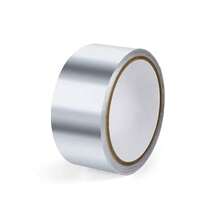 1 Rol Aluminum Foil Tape, Silver Caulk Strip, Self Adhesive Waterproof Repair Duct Tape For Bathroom Toilet Kitchen Sink Basin Edge And Wall Sealing (196.85inchx1.89inch) - Silver - View 13