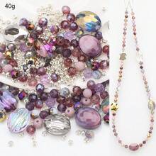 12MM Oval Bull Eye Flat Bead Multi-Color Glass Bead DIY Mobile Phone Chain Necklace Set In Stock Wholesale