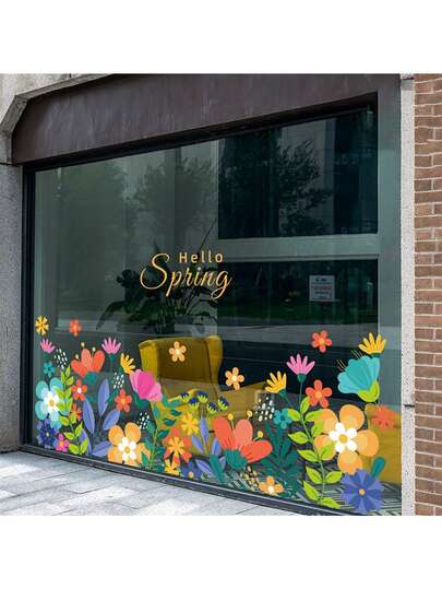 可爱狗狗静电贴纸，无需胶水，可移除，防撞装饰，适用于厨房推拉门、餐厅，寓意吉祥