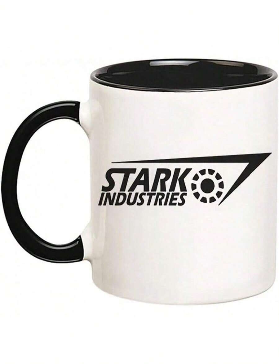 Fonhark - Mug Stark Industries Logo Mug Tony Stark Coffee Mug 11 Oz Novelty Coffee MugCupIt Is A Novel Customized Gift Water Mug Suitable For Both Men And Women. It Is Highly Suitable For Giving As A Gift On Valentine's Day, Mother's Day, Father's Day, Thanksgiving Day, Birthdays, And Anniversaries.Father's Day Gifts - 列印 5 - 查看 1