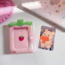 可爱奶瓶草莓图案相册，高品质3英寸拍立得照片存储 - 彩色 - 查看 10