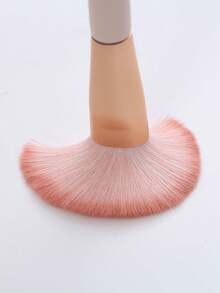 5件套化妆刷套装，包括刷套、散粉刷、腮红刷、眼影刷、唇刷，美容化妆工具全套。 - 彩色 - 查看 3