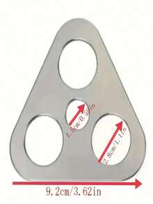 1pc Stainless Steel Adjustable Camping Pot Hanger, Foldable And Lightweight, Suitable For Outdoor Camping And Picnics - Silver - View 10