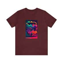 Camiseta de Juego Neon Nights - Diseño Generado por IA - Regalo Único para Gamers - Negro - Ver 9