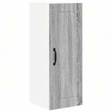 vidaXL Armoire de cuisine Gris Sonoma 30 x 31 x 80 cm - Gris - Voir 2