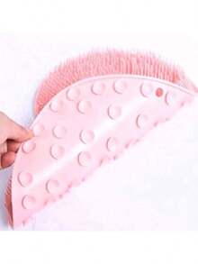 1 miếng chà chân, có thể dùng trong vòi sen để loại bỏ vết chai và làm sạch chân. Thảm silicon đa chức năng dùng trong phòng tắm để tẩy tế bào chết cho lưng và chân, thảm massage chống trượt trong vòi sen. - Nhiều màu - Xem 8