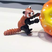 3D Printed Cute Panda Figurine, Plastic Desk Decor Sculpture, Holiday Gift - Multicolor - View 8