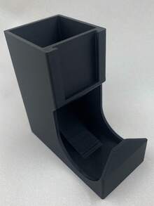 Coffee Capsule Organizer With Label Slots - Vertical Space-Saving Pod Dispenser, Durable Plastic Holder For Kitchen Countertop - Multicolor - View 12