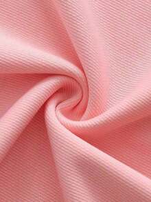 Disney Pink Minnie Mouse Pattern Hoodie - Round Neck, Casual Summer Top, Suitable For Both Boys And Girls. Perfect For Holiday Parties, Gatherings, Outdoor Activities, And Everyday Casual Wear. - Hồng - Xem 4