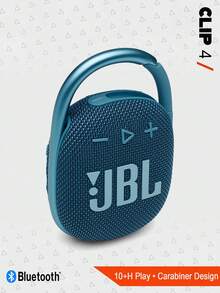 JBL Clip 4 迷你便携式蓝牙音箱，IP67 防水防尘，耐用夹式设计，低音浑厚，电池续航时间长，小巧便携，适合户外徒步、露营、骑行、海滩旅行等多种场合。 - 藍色 - 查看 10