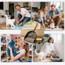 1个不锈钢猫砂铲，专为细颗粒猫砂设计，大号，方便铲取细小猫砂。