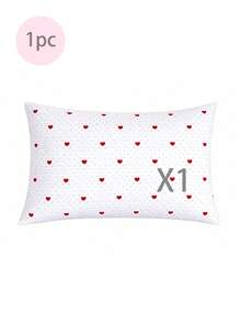 Vỏ gối mềm mại, chất liệu microfiber tốt nhất và giá rẻ - Vỏ gối chống dị ứng và thoáng khí, kích thước lớn, dài, tiêu chuẩn, cỡ Queen, Twin, Single, Double, Full, King, Body, European và Square, hoàn hảo cho bộ ga trải giường mọi mùa. - Đỏ và trắng - Xem 28