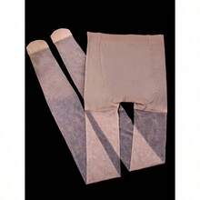 1 Pair Ultra-Thin Shiny Translucent Pantyhose Shimmery Invisible Leg Beauty Plus Size Tights For Women - A - Xem 6