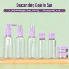 4/2/1pc Portable Travel Bottle Set, Pump Bottle, Lotion Bottle, Spray Bottle, Flip Cap Bottle - Multicolor - View 2