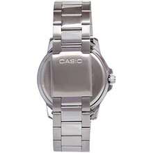 Casio 男士腕表，标准系列，剑鱼，水鬼，海洋之心，商务钢表带，蓝色表盘 - 藍色 - 查看 6