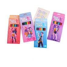 KPOP Witch Hunting Girl Group Colored Pencils, Art Pencil Set For Painting, Sketching, Coloring, Soft Colors, Multi-Tone, Ideal For Artists, Students