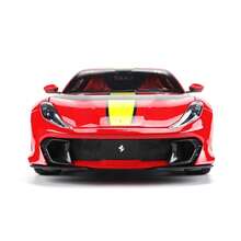 1:64 Escala Bburago  Serie Coleccionable Modelo de Coche de Metal Fundido (812 COMPETIZIONE Rojo) - Rojo - Ver 4