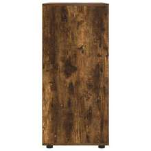 vidaXL Armarios de almacenamiento 2 piezas marrón fumé 80 x 48 x 105 cm - Marrón - Ver 9