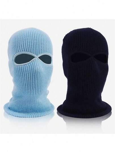 Multi-Functional Winter Balaclava Ski Mask - หมวกคลุมศีรษะกันลมและให้ความอบอุ่นสำหรับปั่นจักรยาน, เล่นสกี และกิจกรรมกลางแจ้งอื่น ๆ