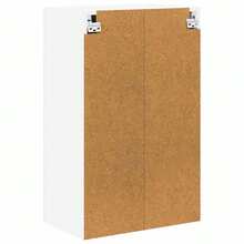 vidaXL Armoire de cuisine Blanc brillant 50 x 31 x 80 cm - Blanc - Voir 8