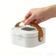 多功能便携式收纳盒，采用全新便携式设计，专为携带数据线和其他物品而设计。 - 彩色 - 查看 8