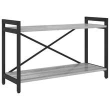 vidaXL Étagère Sonoma gris 40 x 30 x 85 cm Madera de ingeniería - Gris - Ver 2