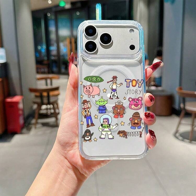 Toy Story And Zootopia Patterned Phone Case Featuring Playful