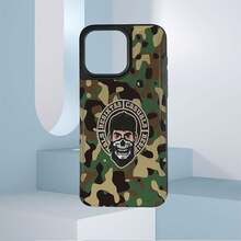 Camouflage Dog Hunting Ducks Element-Design Phone Case, Suitable For IPhone Models 16, 15, 14 Pro Max, 13, 12, 11, XR, XS Plus Phone Cases, Made Of TPU Silicone Material, Providing Shock And Drop Protection, With Drop Protection Function, And Has A Very Good Hand Feel. It Is The Most Suitable Gift For Family, Friends, And Loved Ones. - 黑色LB33 - 查看 2