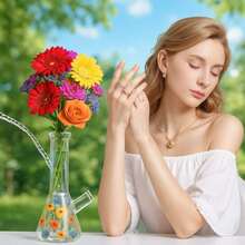 Essential Curated Piece For Enthusiasts 11 Inch High Quality Glass Beaker B.Ong With Standard 14mm Bowl - 紫丁香色 - 查看 3