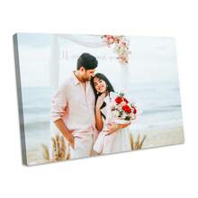 1. Tranh khổ lớn tùy chỉnh, có thể chọn khung tự lắp hoặc không khung, quà tặng Ngày Valentine, quà sinh nhật cho bạn trai/bạn gái, quà kỷ niệm ngày cưới, tranh vẽ trên vải canvas cá nhân hóa, dành cho anh ấy/cô ấy, bạn trai, bạn gái, bố, mẹ, gia đình, bạn bè, thích hợp cho kỷ niệm, Ngày Valentine và các dịp khác, trang trí nhà cửa phòng khách. - trắng - Xem 3