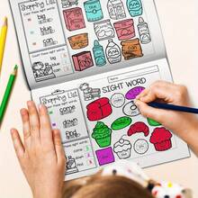 Beginning Sounds Learning Notebook – Match Letters With First Sounds Using Pictures - Phonics Practice - View 6