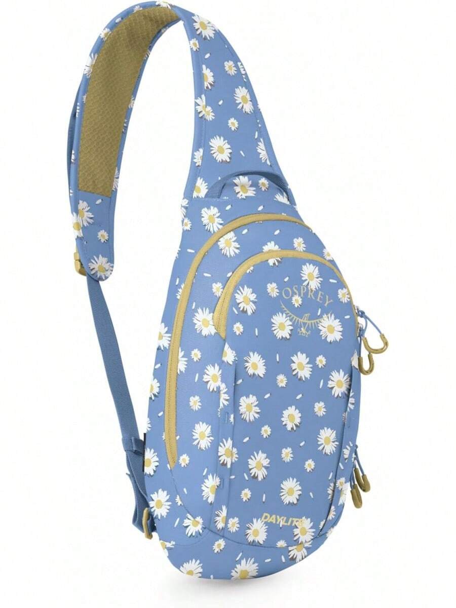 Valentine's Day Bolsas Gift Osprey Daylite Shoulder Sling Bag – Compact Crossbody Backpack For Everyday Carry, Festivals, And Lightweight Travel - Daisy Print-sevres Blue - Xem 1