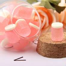 1/4/5/10pcs Vintage Style Simulation Sealed Jars, Multi-Color Realistic Storage Bottles, Delicate Patterned Small Vases, Handmade DIY Decor Props - Multicolor - View 15