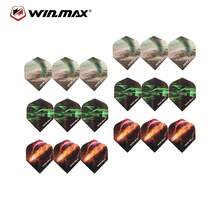 WIN.MAX 72片/套 PET材质飞镖镖翼 - 加厚防碎，高弹性耐磨，专业选手专用，飞行轨迹稳定，风阻小，投掷更精准，通用尺寸，适合比赛和训练 - 彩色 - 查看 6