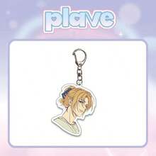 小怪兽亚克力钥匙扣装饰品，促销礼品，情人节礼物，可挂在背包和书包上 - 彩色 - 查看 3