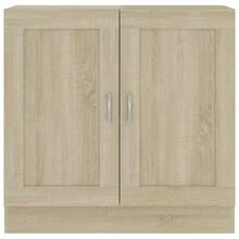 vidaXL Bibliothèque Chêne sonoma 82,5x30,5x80 cm Legno d'ingegneria - Castano - Visualizzare 6