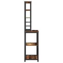 vidaXL Estante de cocina madera antigua 60 x 40 x 168 cm - Marrón - Ver 7
