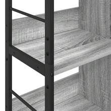 vidaXL Estantería gris Sonoma 82 x 32 x 144,5 cm madera de ingeniería - Gris - Ver 8