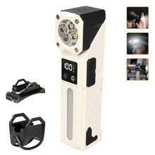 1PC LED Bicycle Light, USB Charging Power Display Mountain Bike Front Light, Cycling Equipment, Bicycle Light Set - Multicolor - View 13