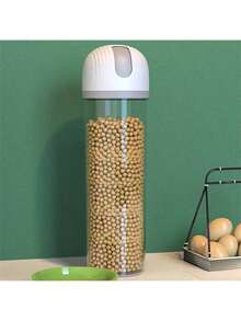 家用面条收纳盒，意面桶，谷物悬挂式意面收纳容器，厨房防潮密封罐 - 彩色 - 查看 13