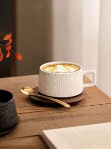 Rock-patterned Coffee Cup