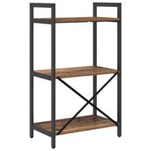 vidaXL Étagère Bois Ancien 56 x 34 x 96 cm Bois d'ingénierie - Tabac - Voir 7