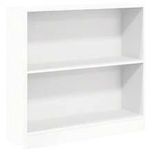 vidaXL Bibliothèque blanc 80x24x75 cm ingegneria del legno - Bianco - Visualizzare 2